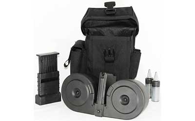 SGM Tactical AR15 5.56mm/.223 DRUM 100RD W/POUCH